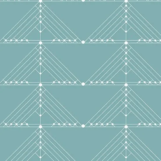 Century Prints Deco Geese in Faded - Mercury Craft Co.