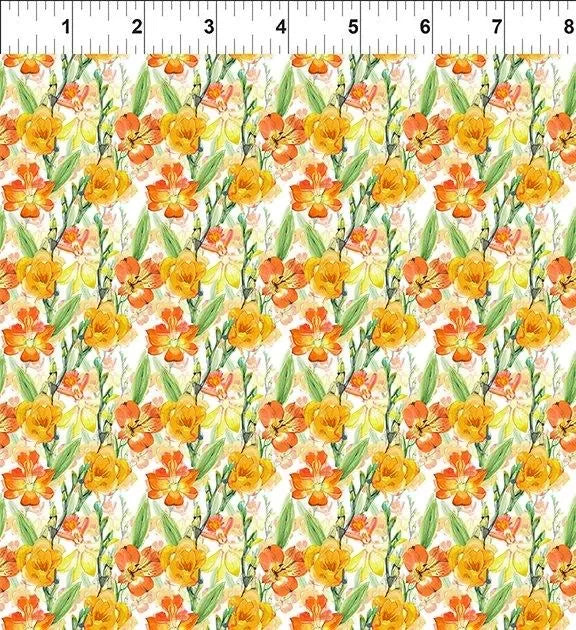 Watercolor Beauty Lily in Gold - Mercury Craft Co.