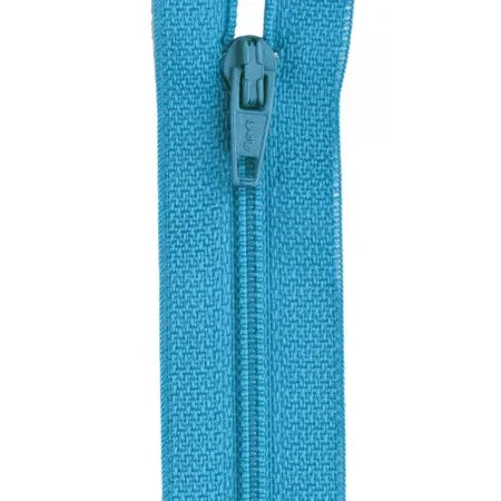 All-Purpose 9" Polyester Coil Zipper in Parakeet - Mercury Craft Co.