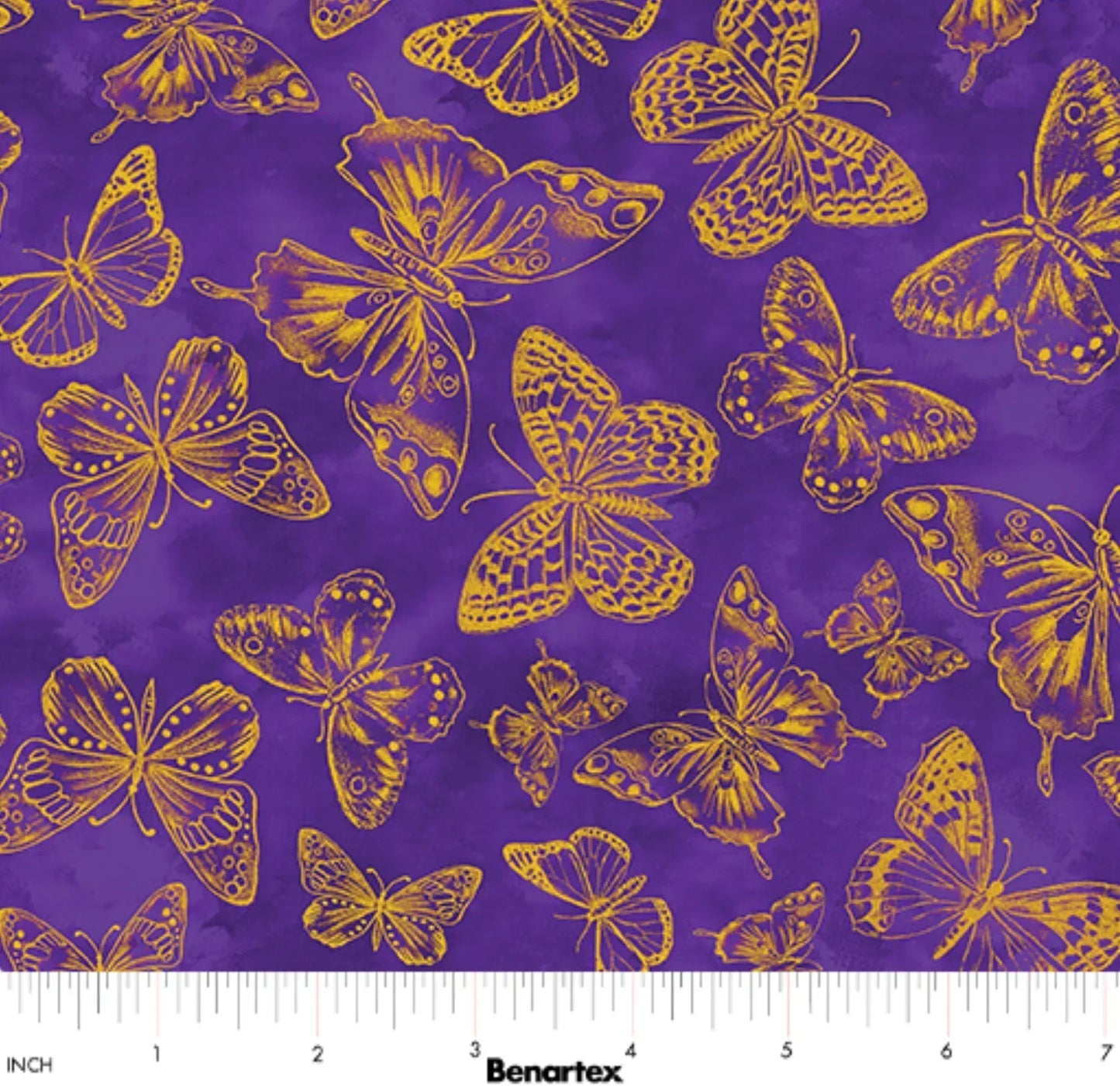 Metallic Impressions Butterfly Impressions in Purple - Mercury Craft Co.