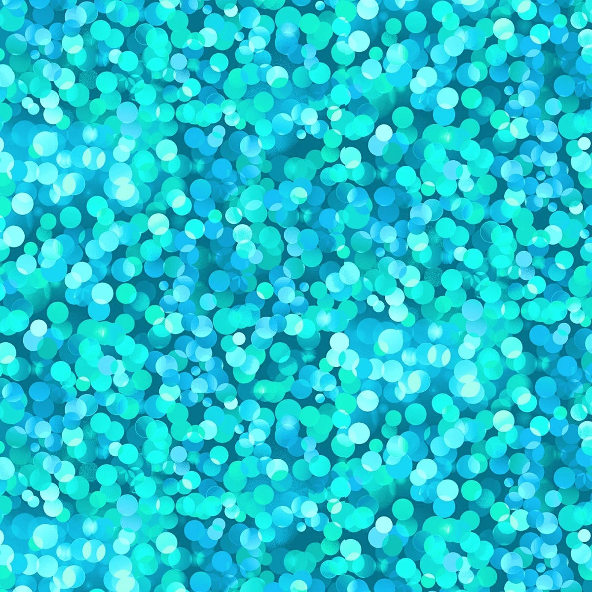 Reflections Aqua Butterfly Magic Dots - Priced/Sold by the Half-Yard