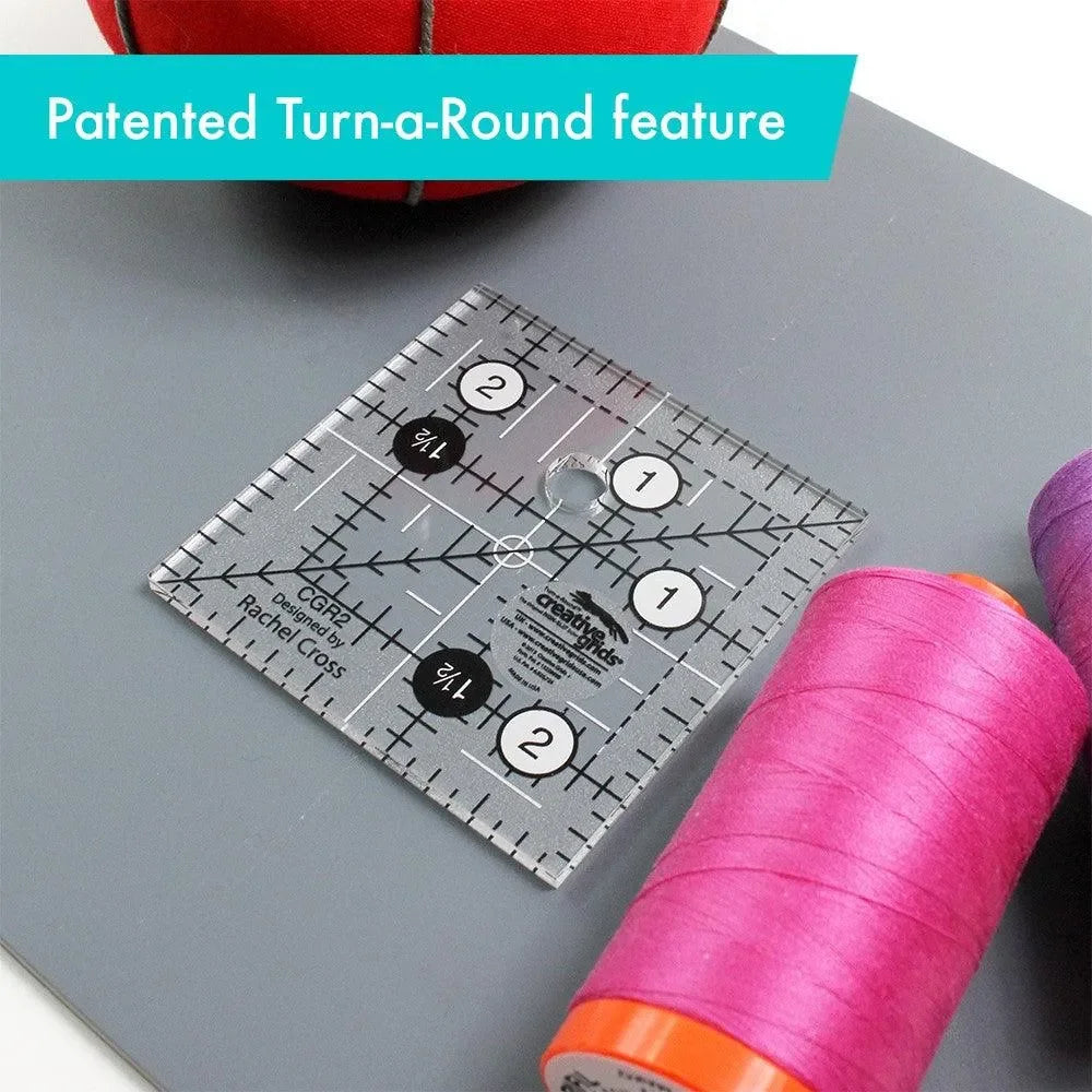 2 1/2" Square Quilt Ruler - Mercury Craft Co.