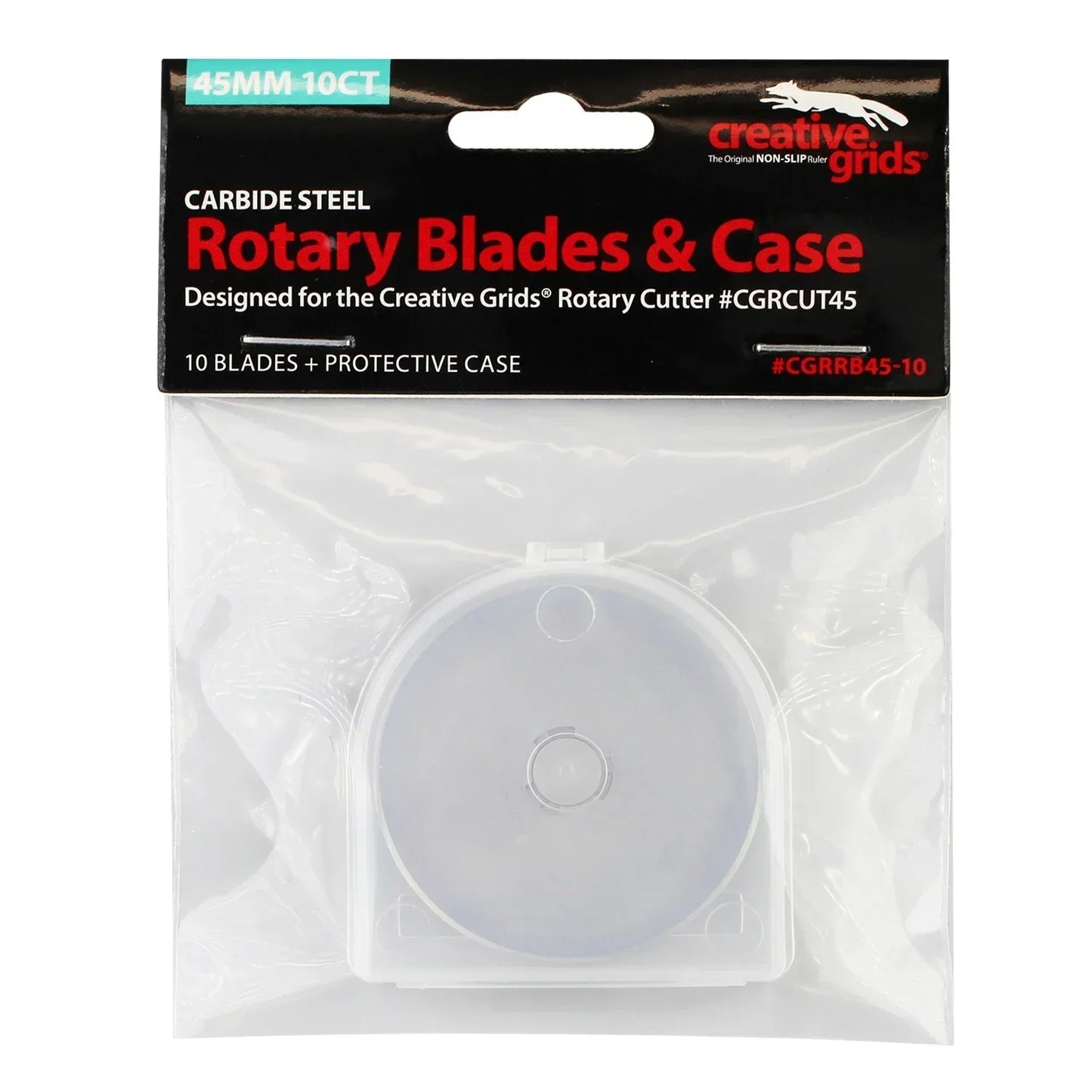 Creative Grids 45mm Replacement Rotary Blade 10pk - Mercury Craft Co.
