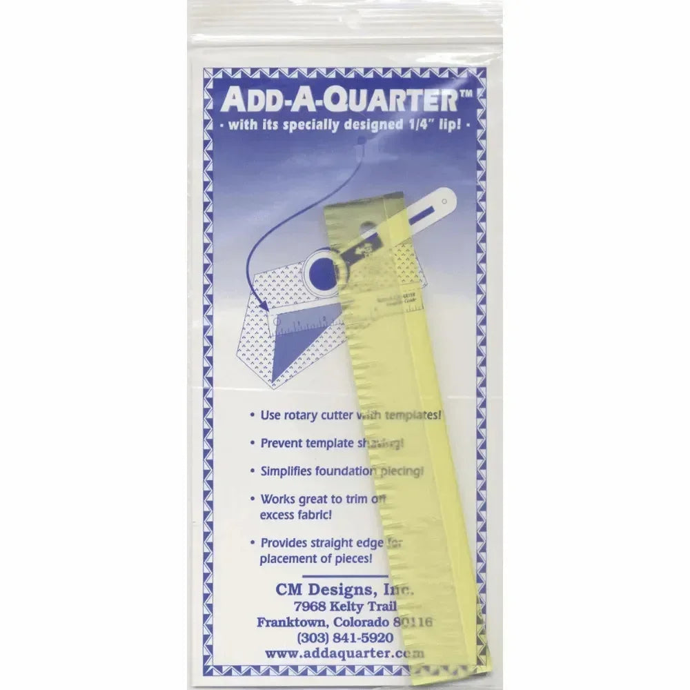 Add-A-Quarter 6" Ruler - Mercury Craft Co.