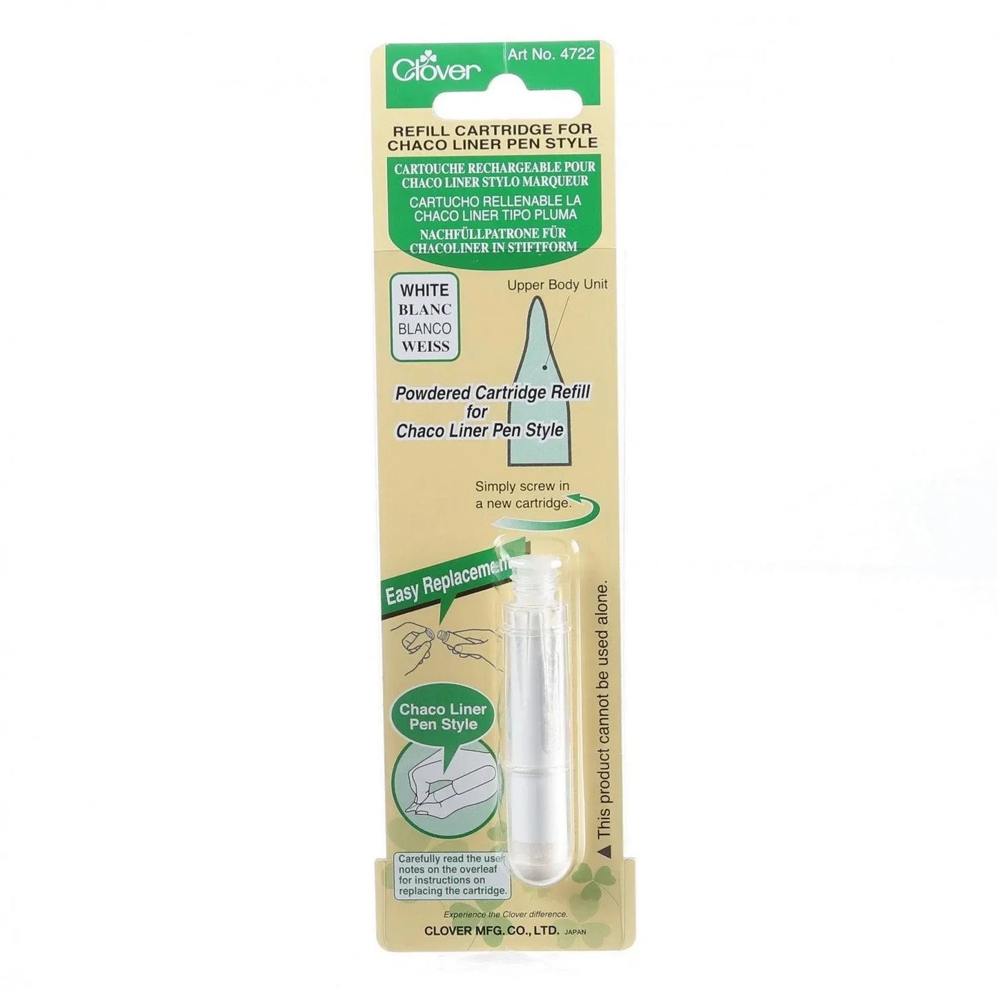Chaco Liner Pen Chalk Refill in White - Mercury Craft Co.