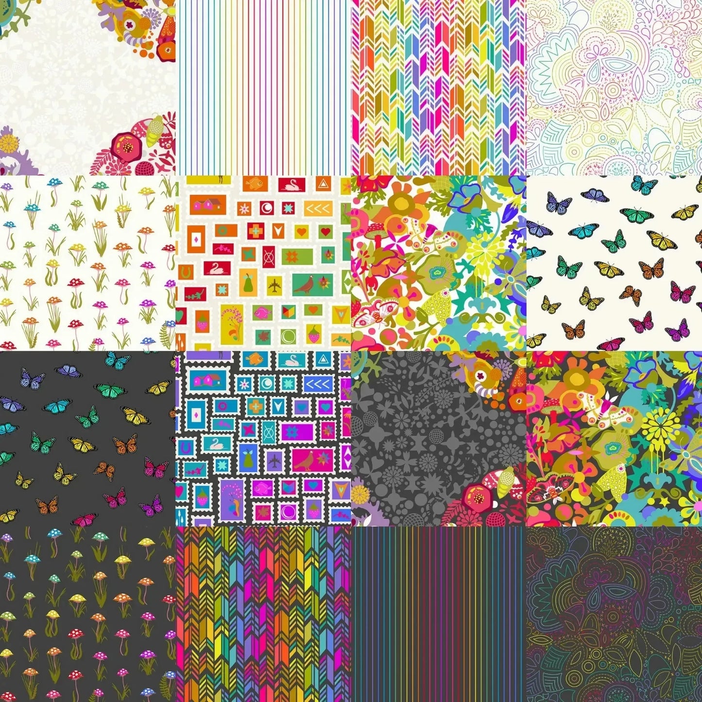 Color Wheel One-Yard Bundle - Mercury Craft Co.