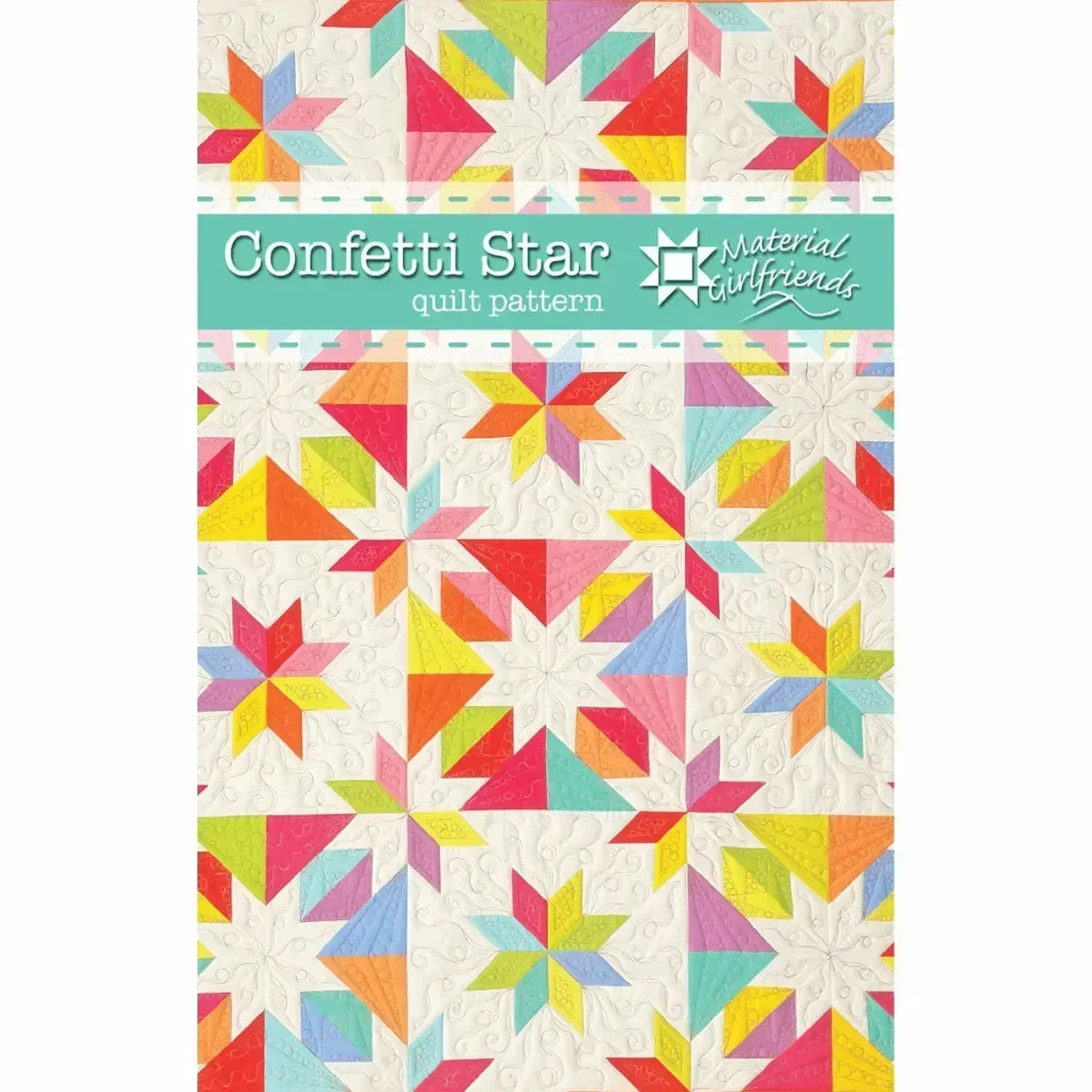 Confetti Star Quilt Pattern - Mercury Craft Co.