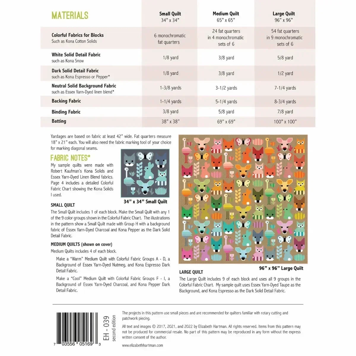 Delightful Desert Quilt Pattern - Mercury Craft Co.