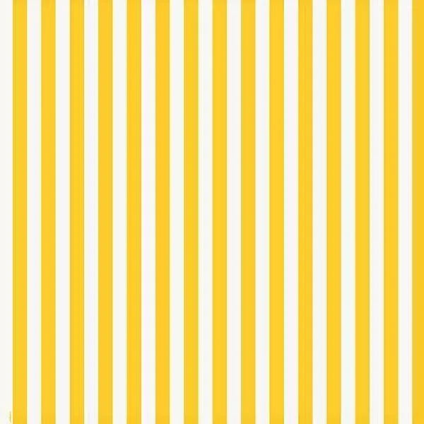 Fresh Market Flowers Yellow & White Stripe - Mercury Craft Co.