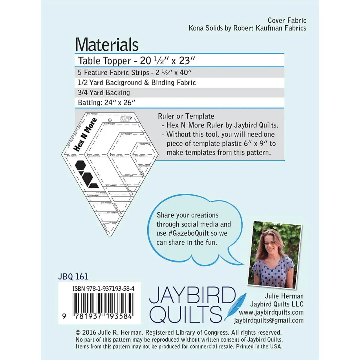 Gazebo Table Topper Pattern - Mercury Craft Co.