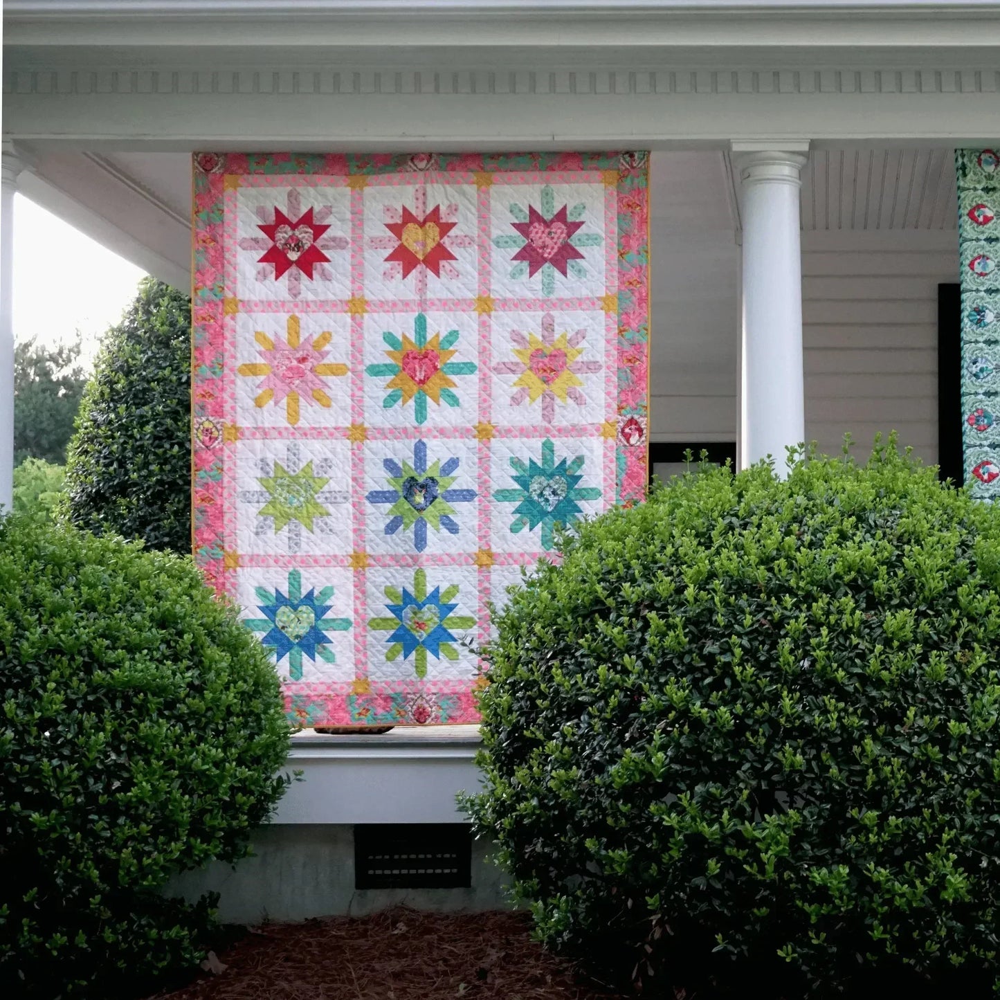 Besties Heart Burst Quilt Kit - Mercury Craft Co.