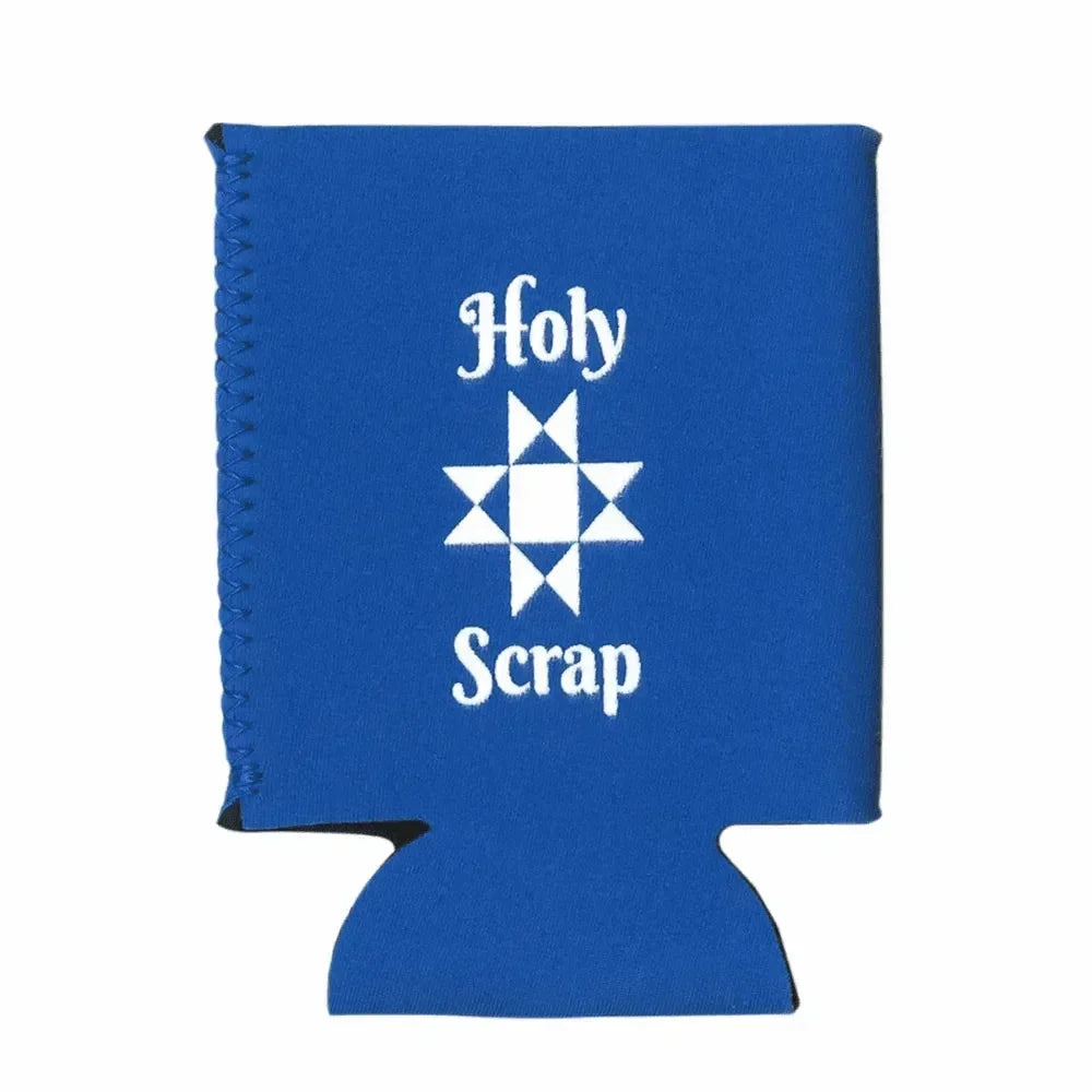 "Holy Scrap" Can Cooler Blue - Mercury Craft Co.