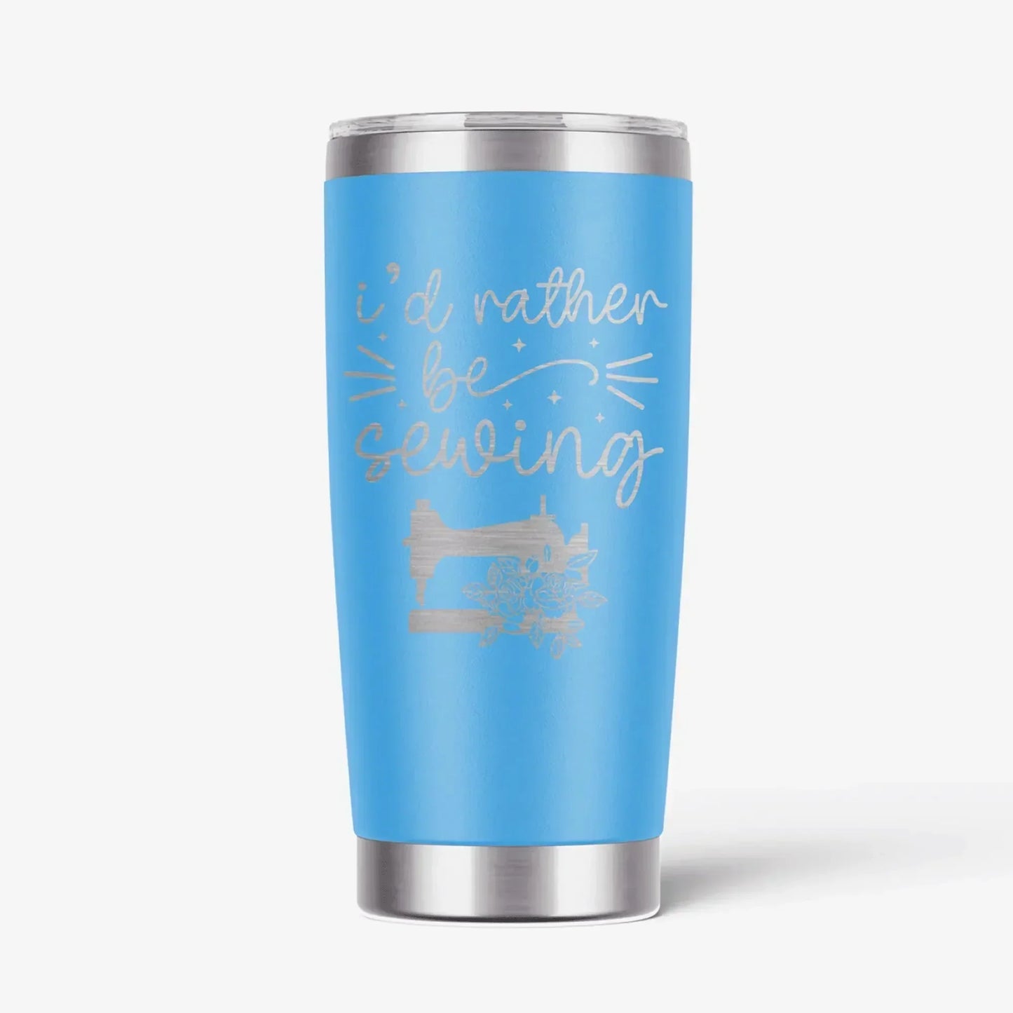 I'd Rather Be Sewing Tumbler - Mercury Craft Co.