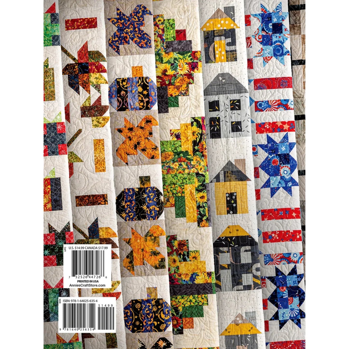 Jelly Roll Quilts for All Seasons - Softcover - Mercury Craft Co.