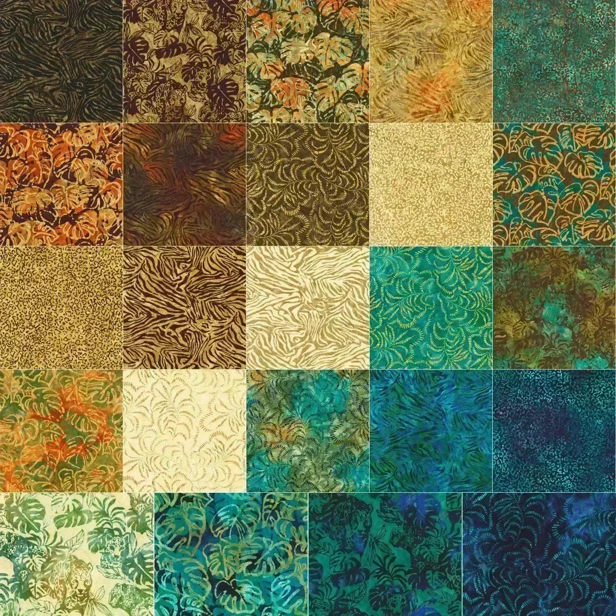 Jungle Dreams Sand Artisan Batik - Mercury Craft Co.