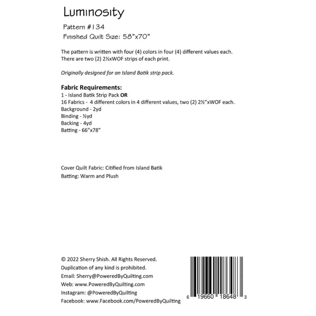 Luminosity Quilt Pattern - Mercury Craft Co.