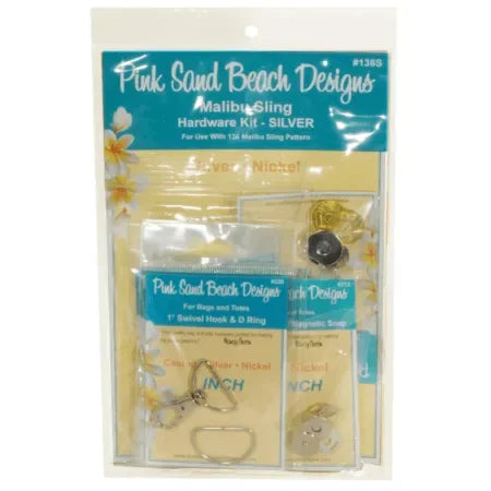 Malibu Sling Hardware Set in Silver - Mercury Craft Co.