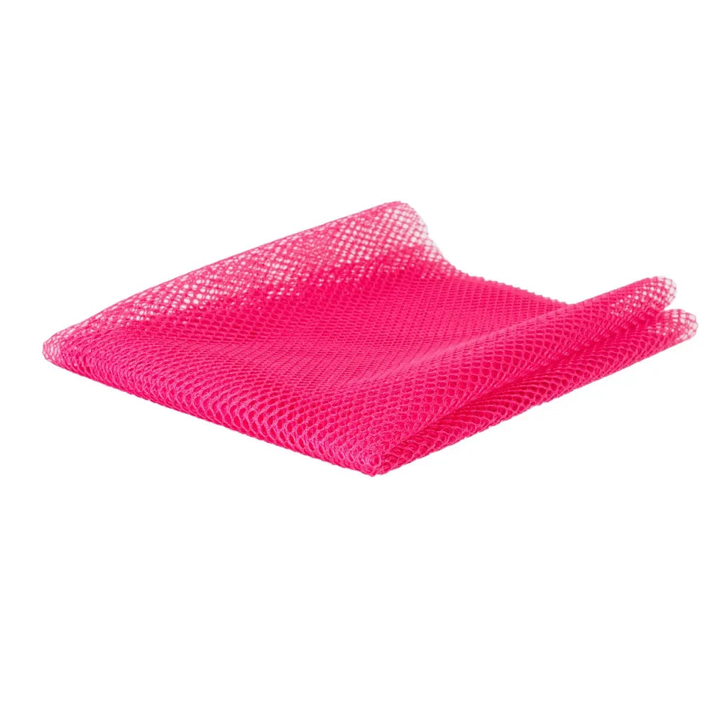 Lightweight Mesh Fabric in Lipstick - Mercury Craft Co.