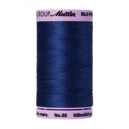 Mettler Royal Blue #1303 50wt 547yd Solid Thread - Mercury Craft Co.