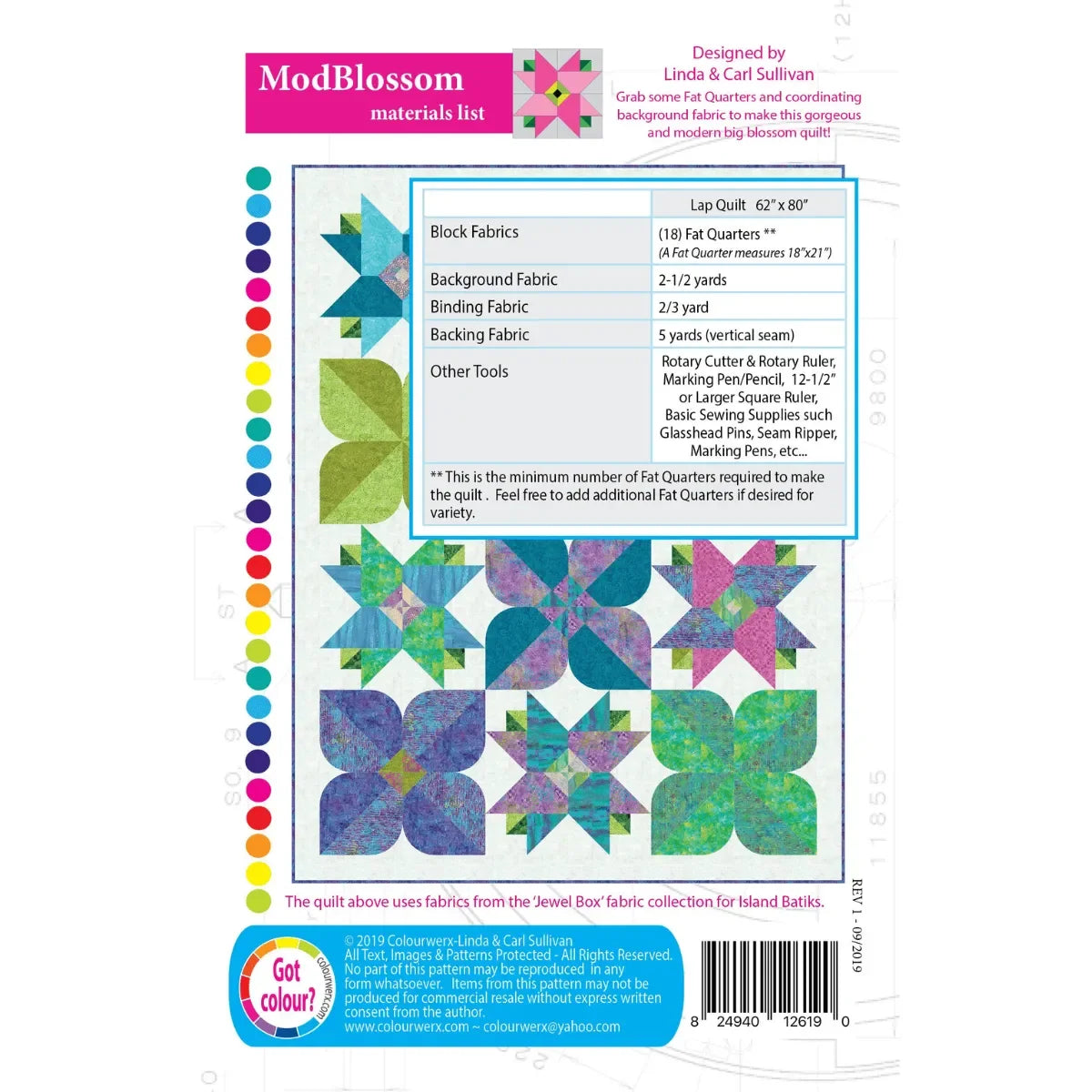 Mod Blossom Quilt Pattern - Mercury Craft Co.