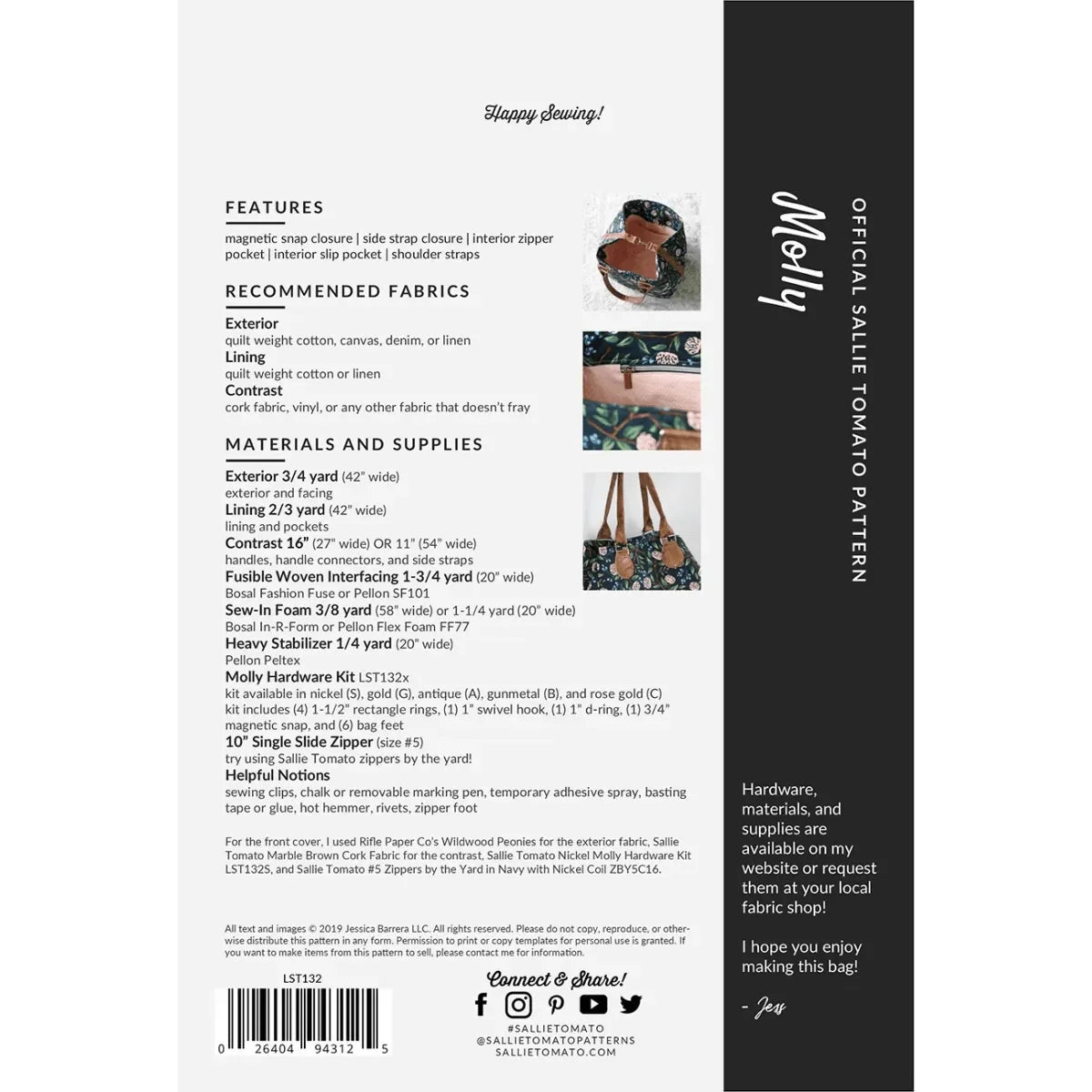 Molly Pattern - Mercury Craft Co.