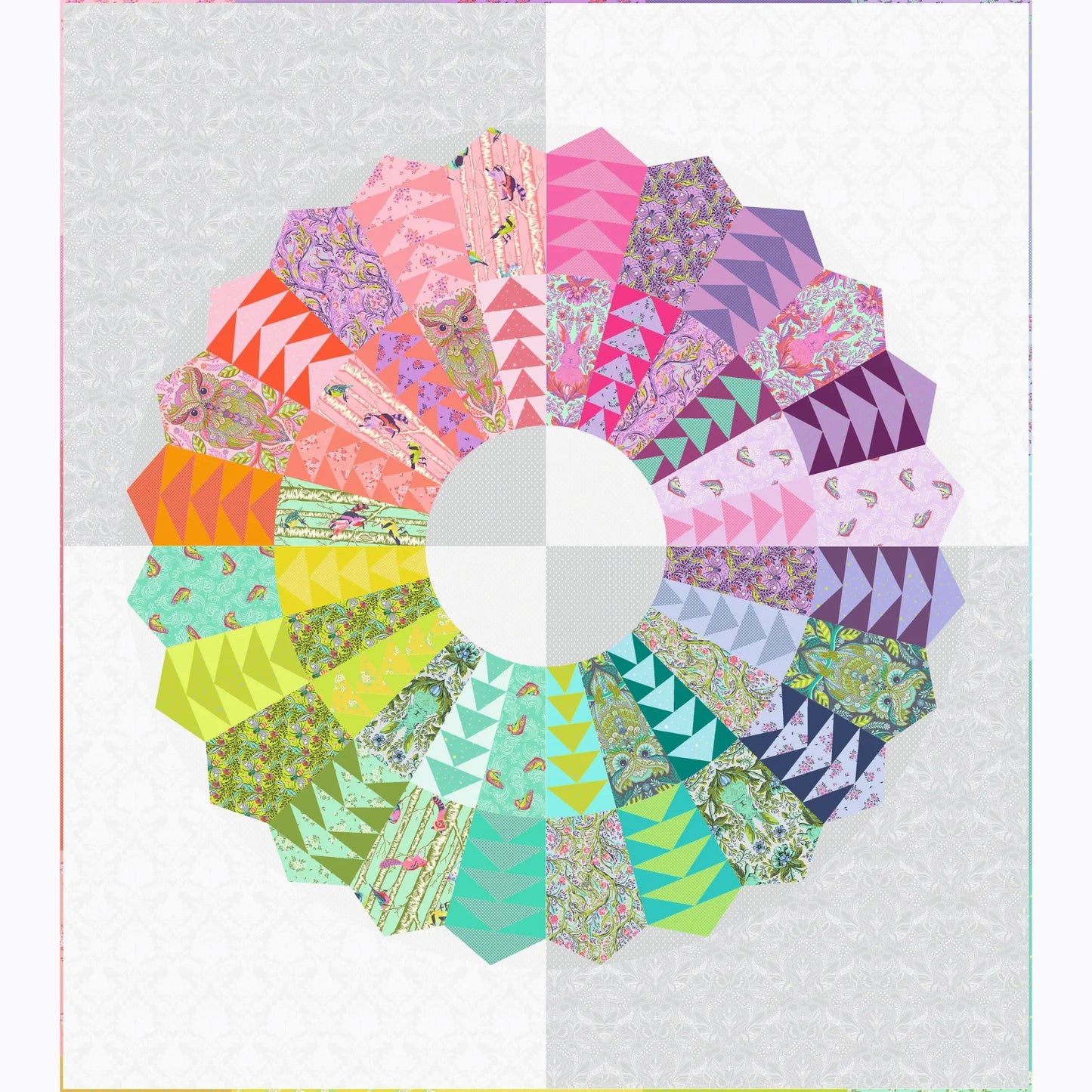 Moonlit Menagerie Quilt Kit - Mercury Craft Co.