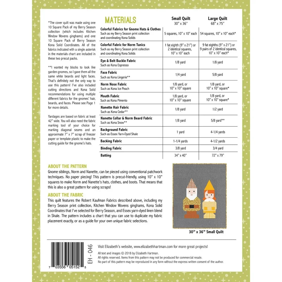 Norm & Nanette Quilt Pattern - Mercury Craft Co.