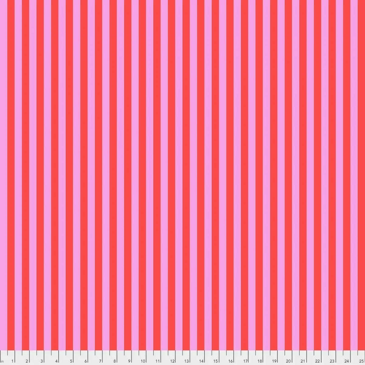 Tent Stripe in Poppy - Mercury Craft Co.