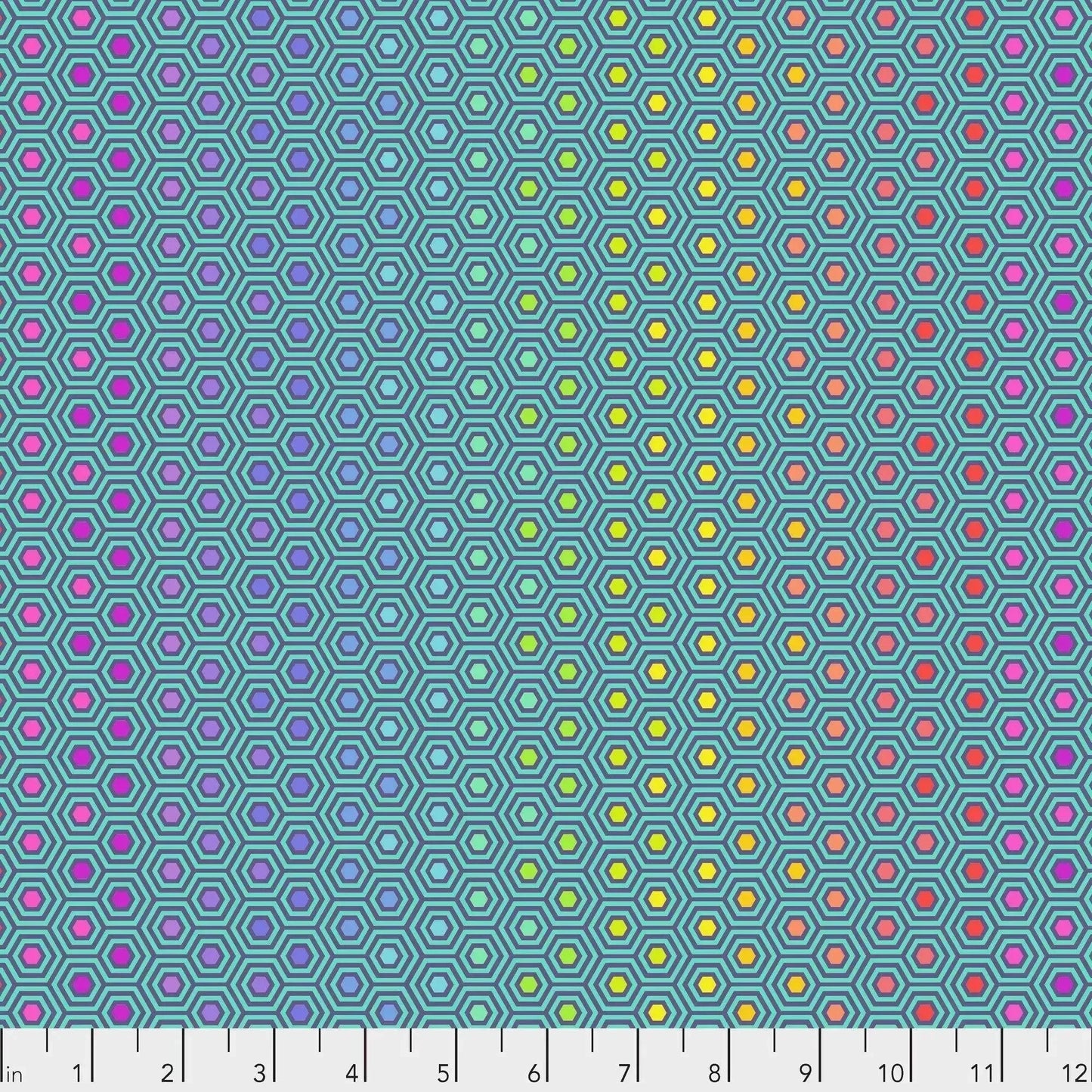 True Colors Rainbow Hexy in Peacock - Mercury Craft Co.