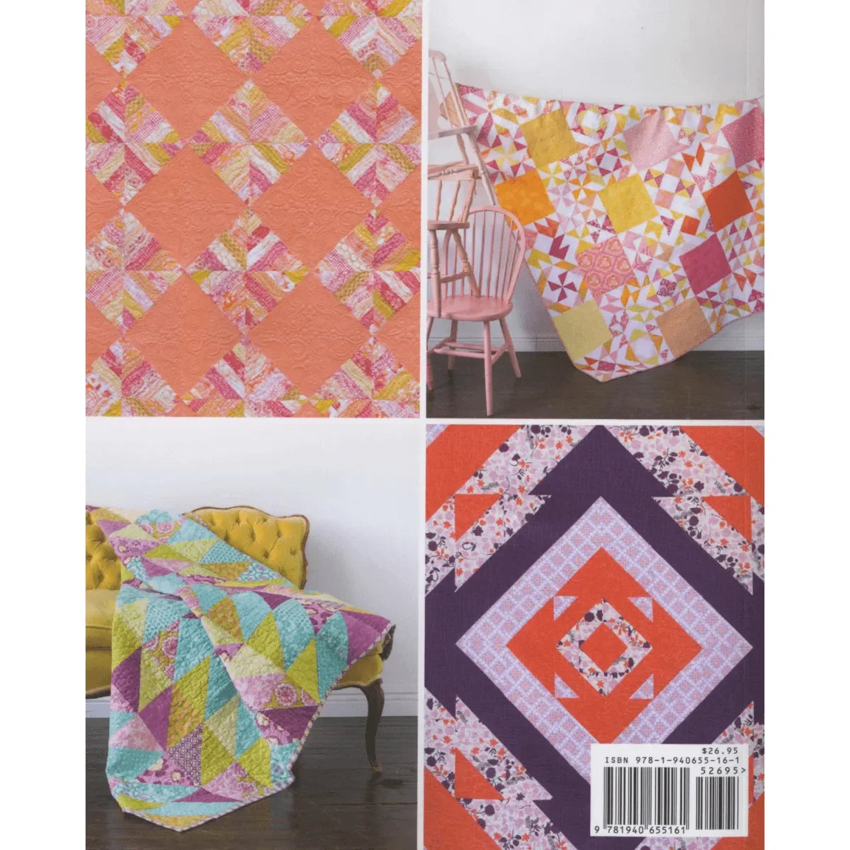 Patchwork Essentials: Half-Square Triangle - Softcover - Mercury Craft Co.