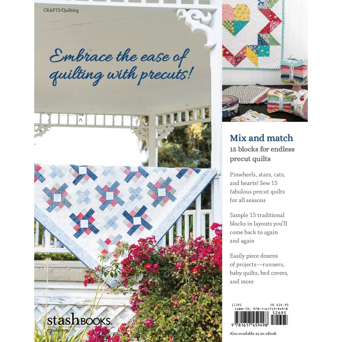 Playful Precut Quilts - Softcover - Mercury Craft Co.