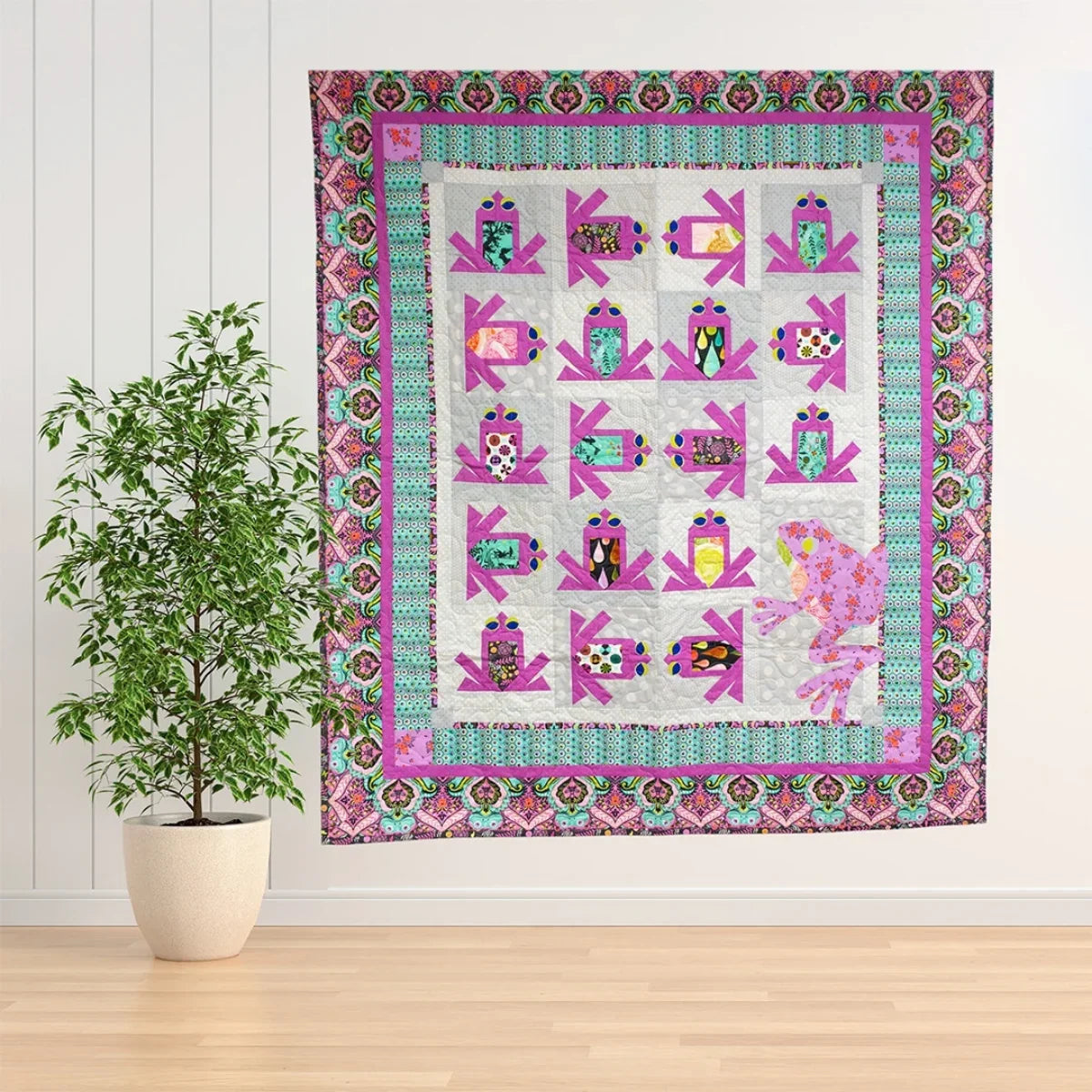 You Must Be Croaking Quilt Kit