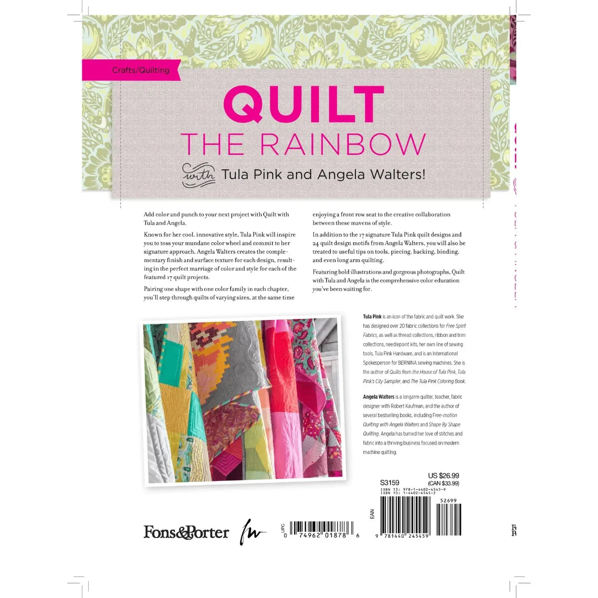 Quilt with Tula & Angela - Softcover - Mercury Craft Co.