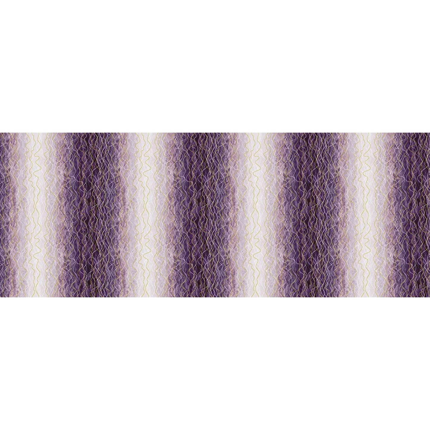 Flowing gradient waves and layered linework in a rich plum and violet palette, softened with blush pink and pale lavender, with hints of metallic gold.