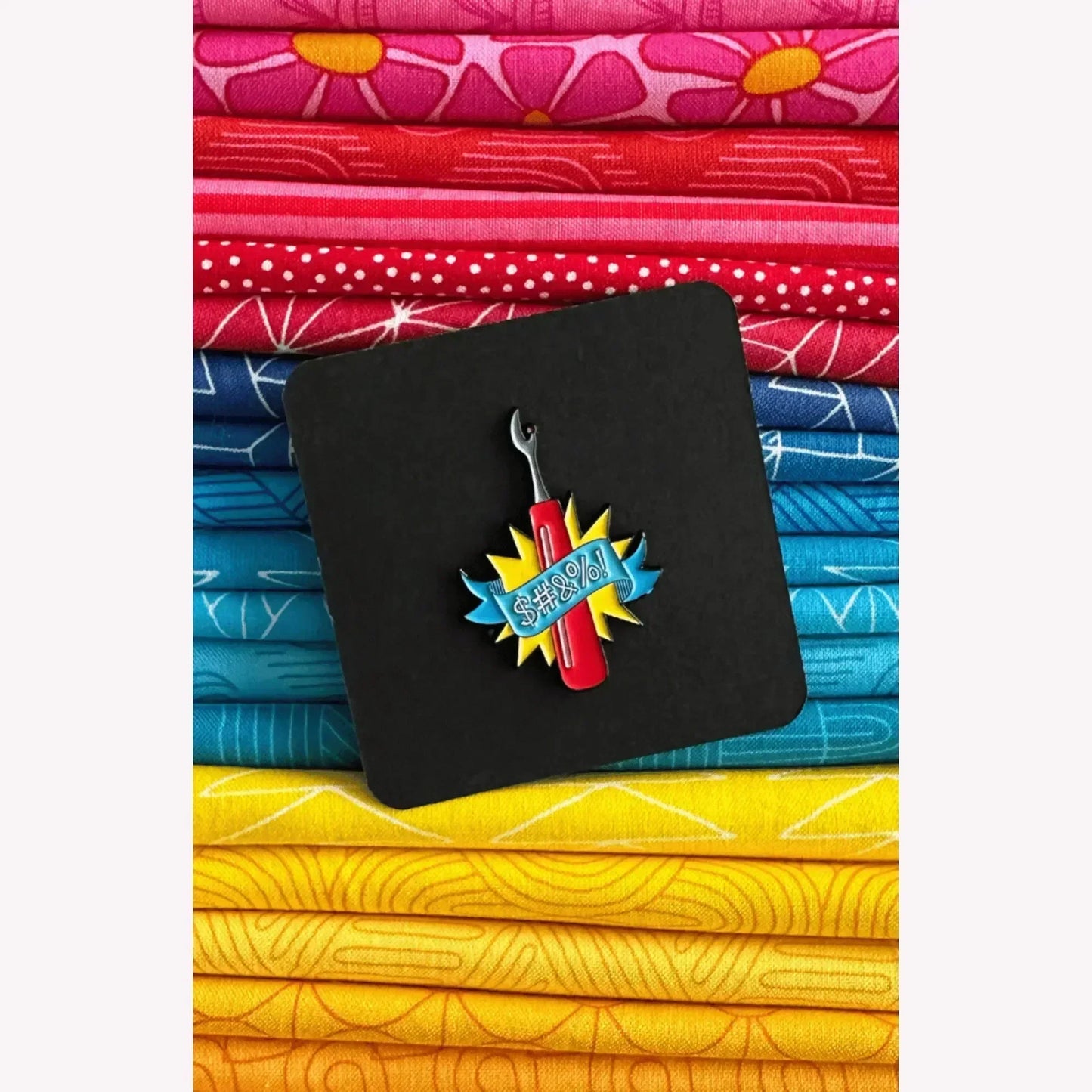 Seam Ripper Enamel Pin - Mercury Craft Co.