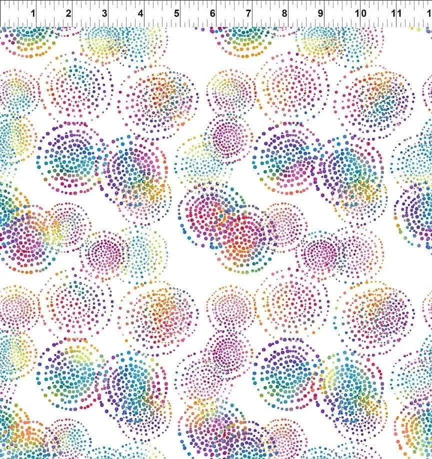 Sew Spring Circles in Multi - Mercury Craft Co.