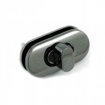 Small Turn Lock in Gunmetal - Mercury Craft Co.