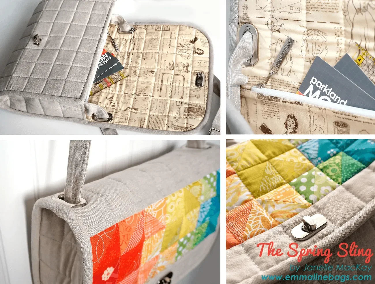 The Spring Sling Hardware Kit in Nickel - Mercury Craft Co.