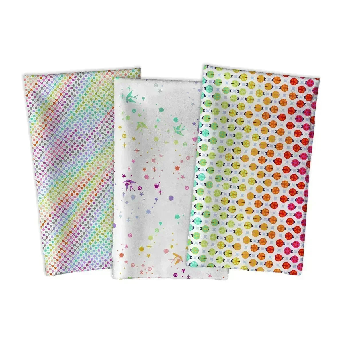 True Colors Painted Ladies in Glow Minky - Mercury Craft Co.