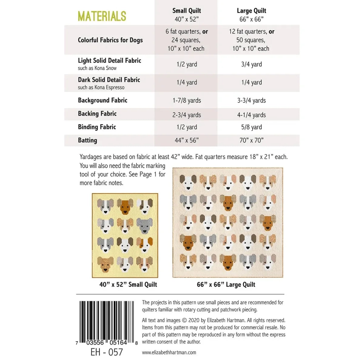 The Puppies Quilt Pattern - Mercury Craft Co.