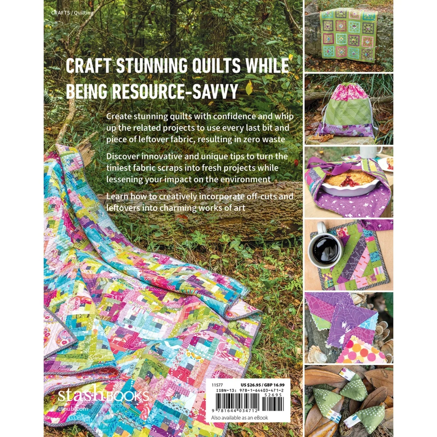 Zero Waste Quilting - Softcover - Mercury Craft Co.
