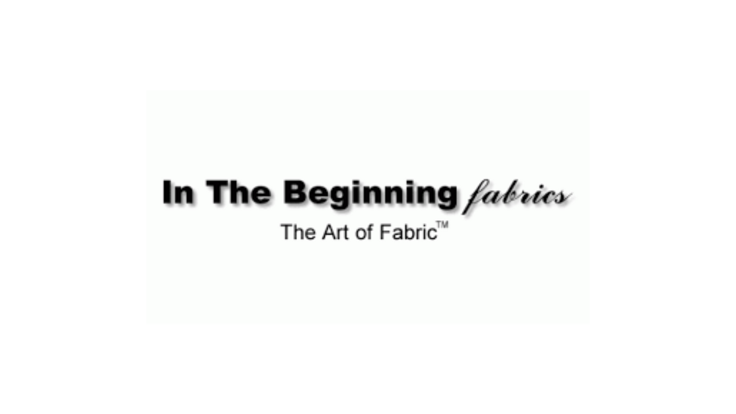 In the Beginning Fabrics