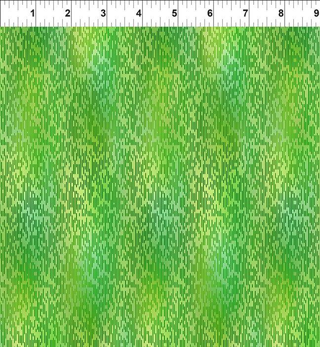 Une texture de jardin groovy en vert