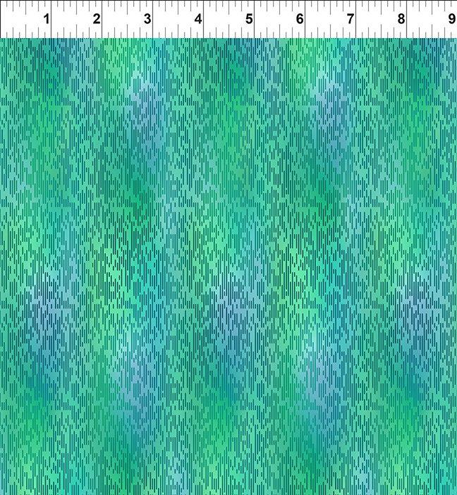 A Groovy Garden Texture in Teal