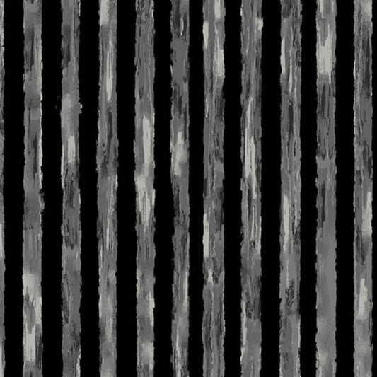 A textured stripe pattern in shades of grey and black