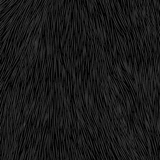 Black and grey fur texture pattern