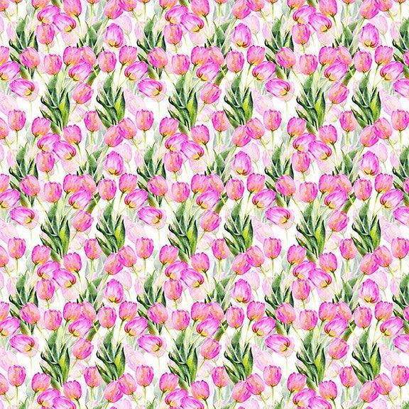 Tulipes de beauté aquarelle en rose