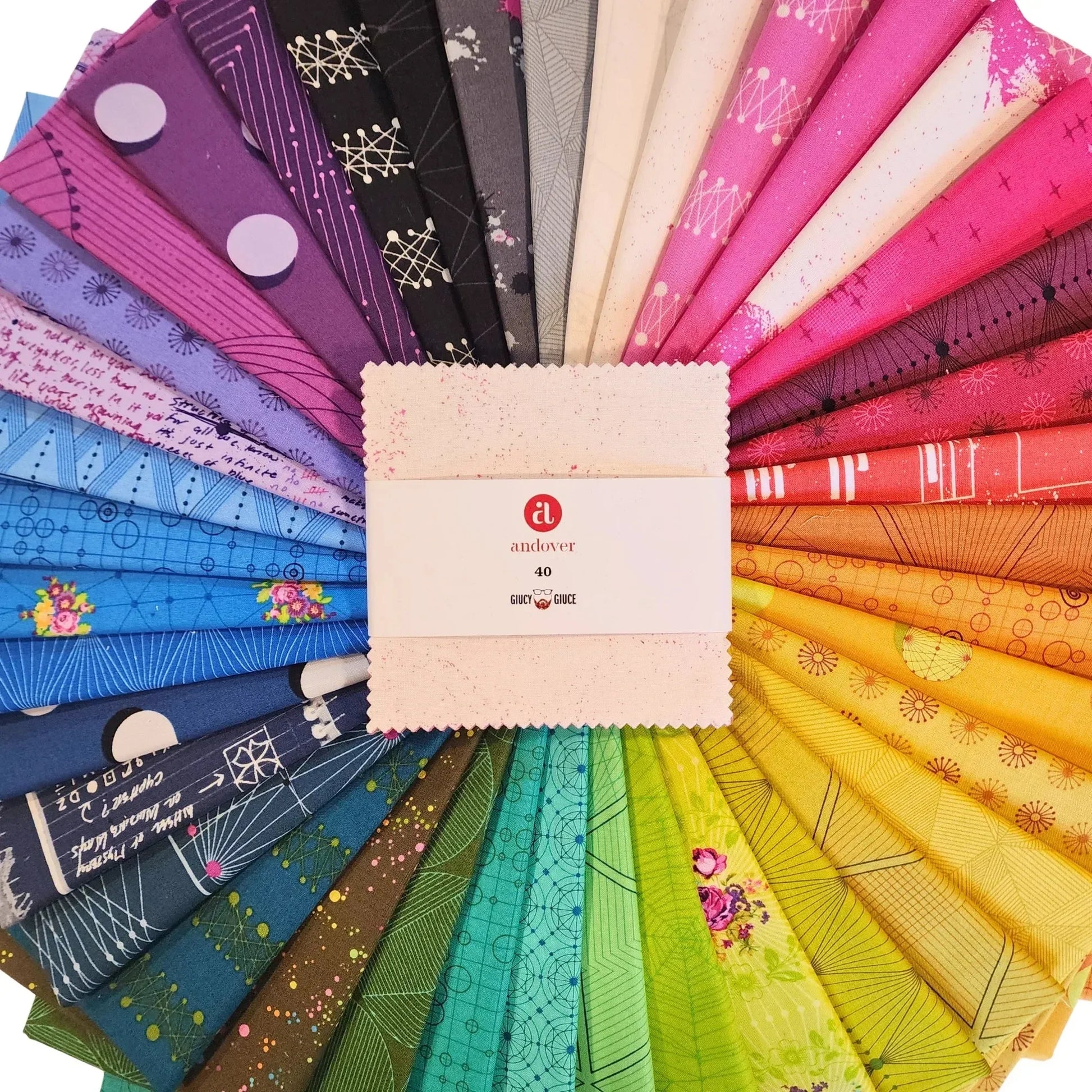 40 Single Scoop 5" Charm Squares - Mercury Craft Co.