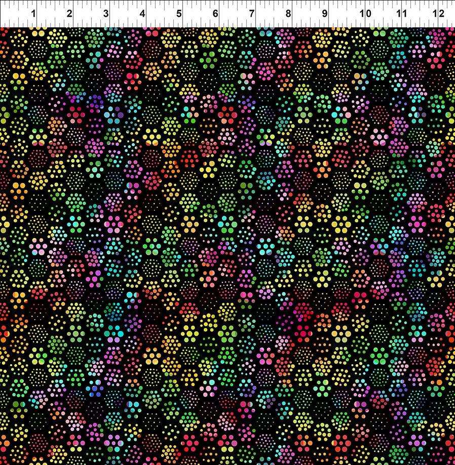 A Groovy Garden Hex in Multicolor