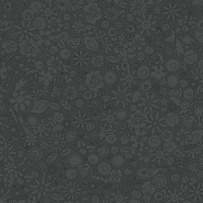 Sun Print 2024 Woodland in Charcoal - Mercury Craft Co.